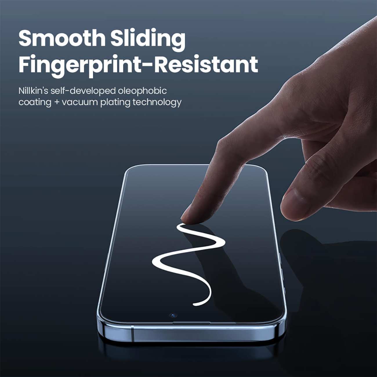 گلس پرایوسی آیفون 16 پرو نیلکین همراه با کیت نصب Amazing Guardian