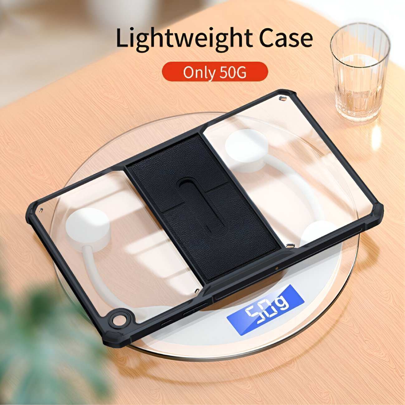 قاب محافظ استنددار تبلت سامسونگ گلکسی تب A9 Plus نیمه شفاف یاندو Beatle Holder