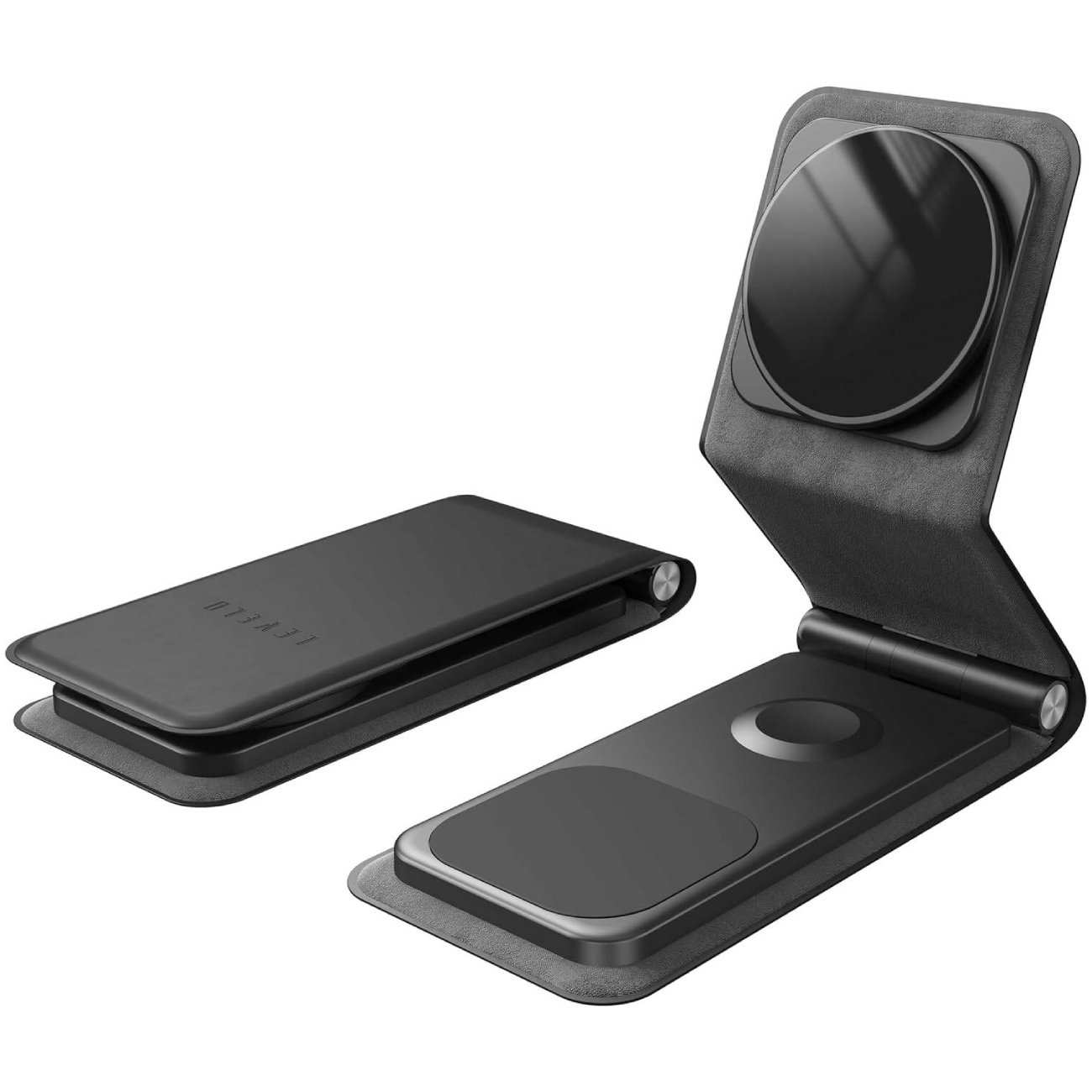 هولدر شارژر وایرلس 15 وات آیفون، ایرپاد، اپل واچ تاشو لِوِلو LV31WSS