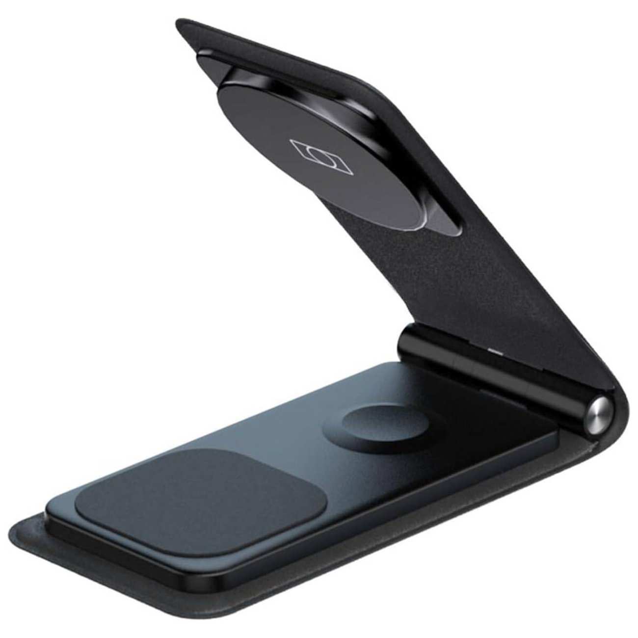 هولدر شارژر وایرلس 15 وات آیفون، ایرپاد، اپل واچ تاشو لِوِلو LV31WSS