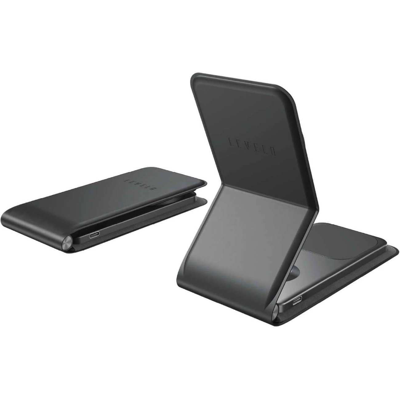 هولدر شارژر وایرلس 15 وات آیفون، ایرپاد، اپل واچ تاشو لِوِلو LV31WSS