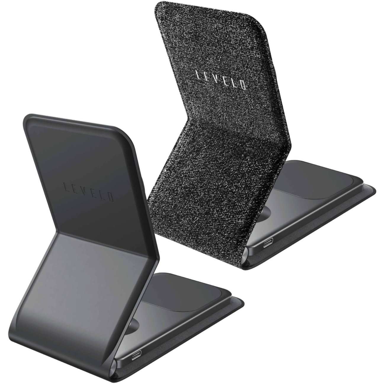 هولدر شارژر وایرلس 15 وات آیفون، ایرپاد، اپل واچ تاشو لِوِلو LV31WSS