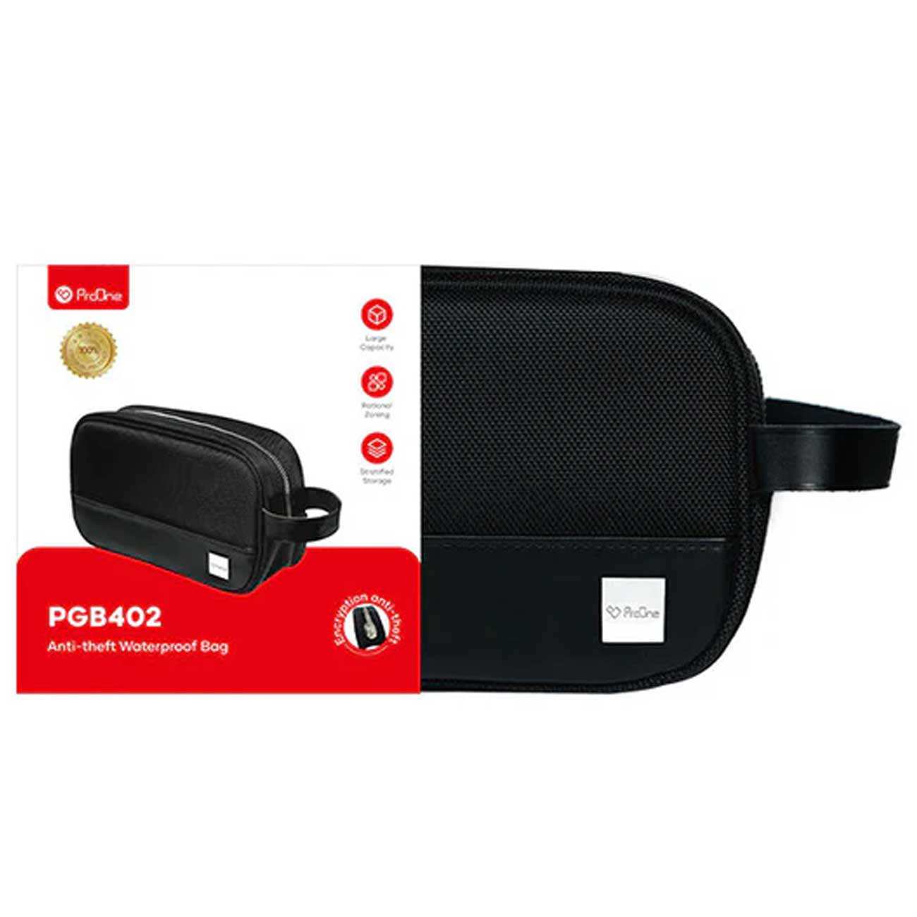 کیف لوازم جانبی ضد سرقت و ضدآب پرووان PGB402