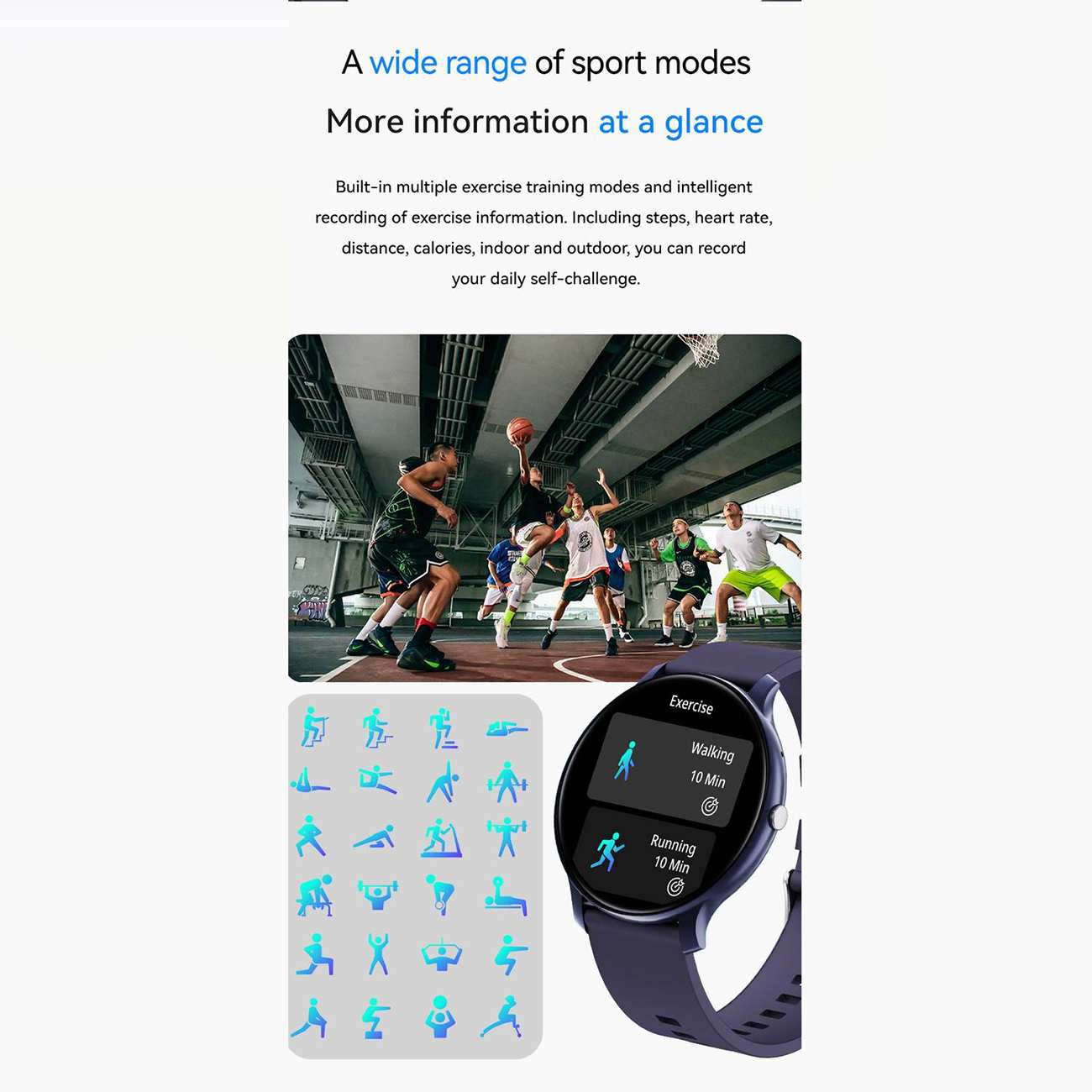 ساعت هوشمند جی تی فیت گرین GT-FIT