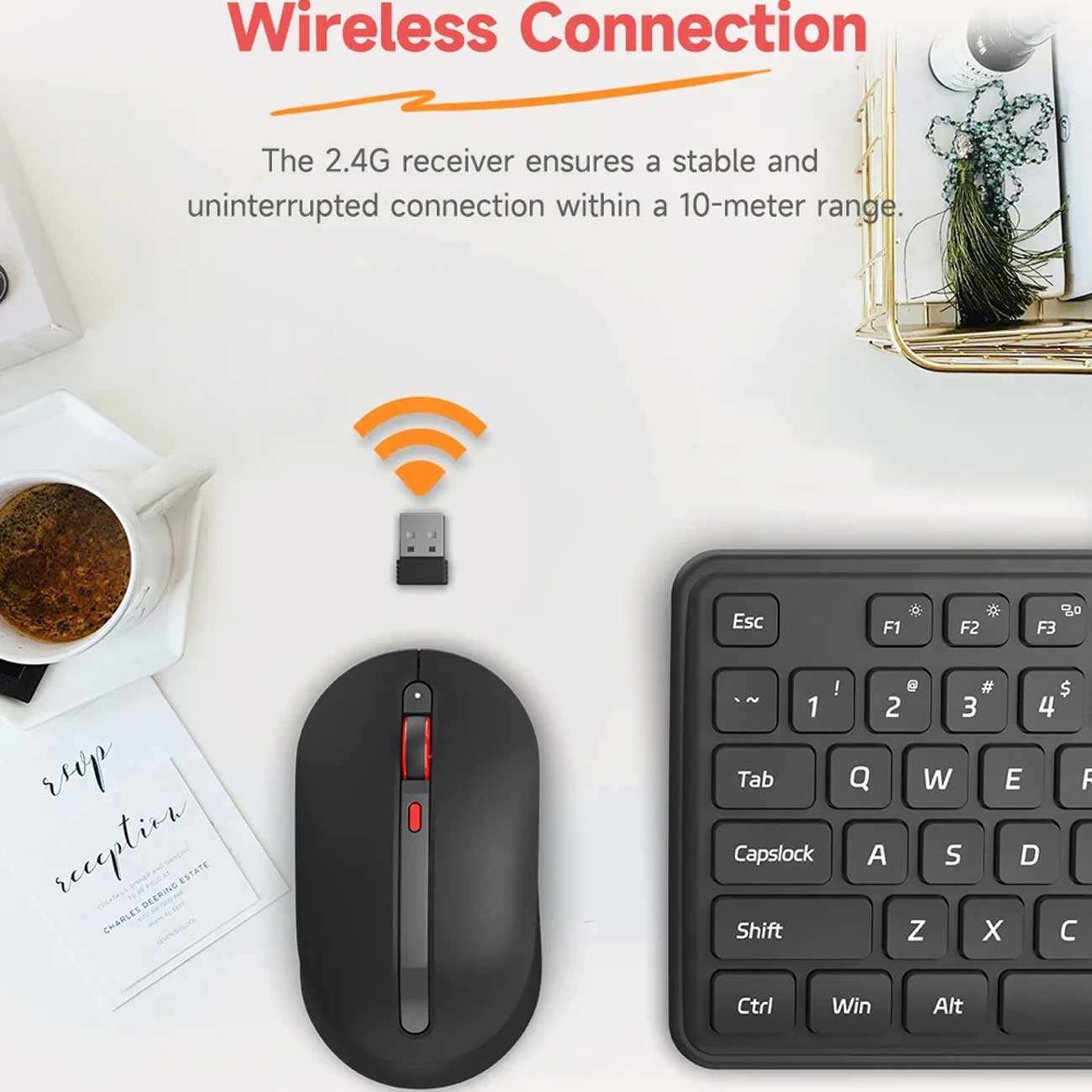 ست موس و کیبورد بی سیم یوپین شیائومی MW24PB03