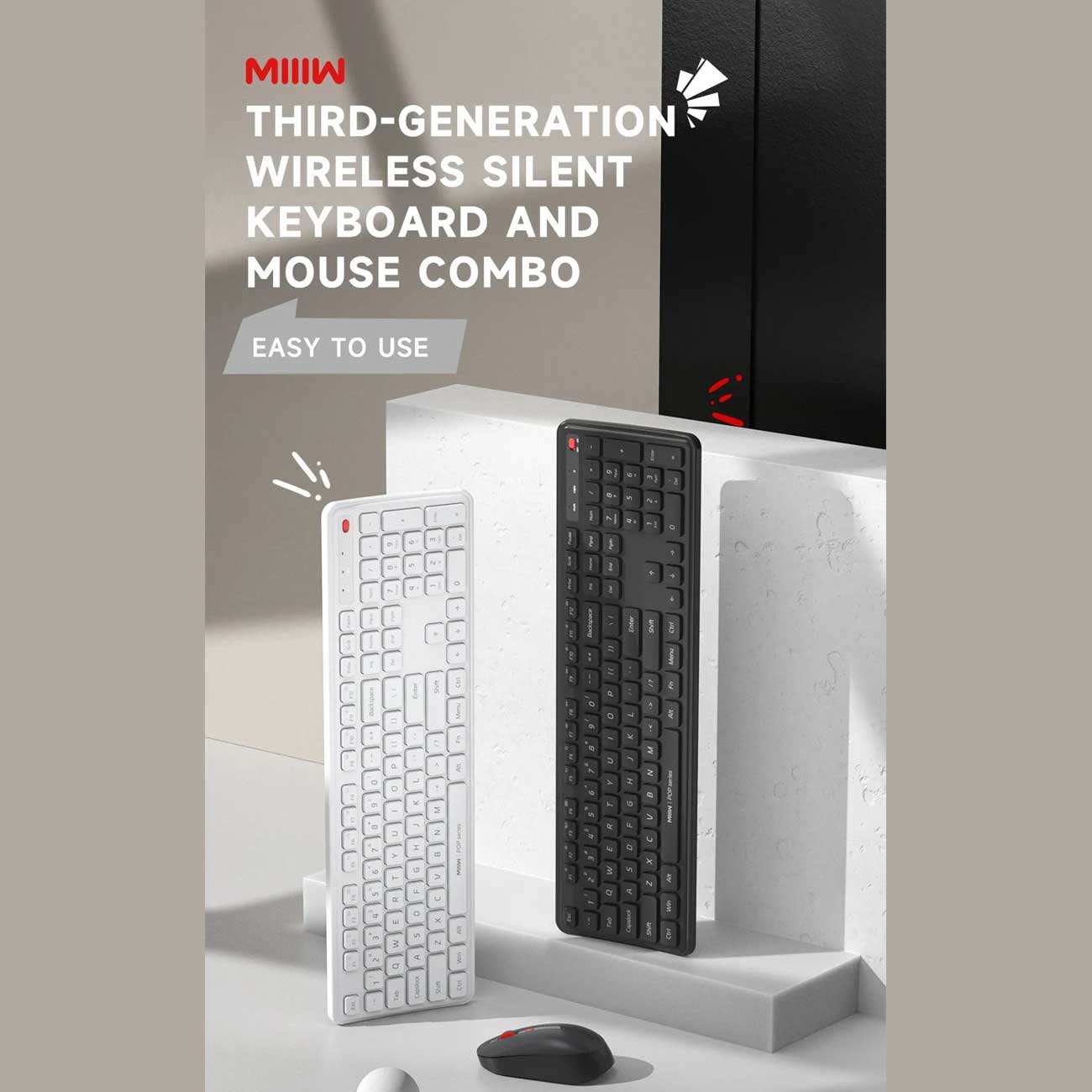 ست موس و کیبورد بی سیم یوپین شیائومی MW24PB03
