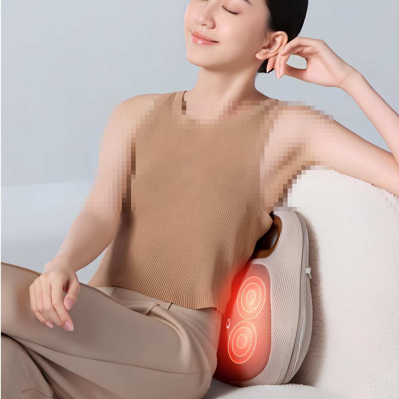 ماساژور کمر، پشت، شکم، گردن و پا شارژی قابل حمل برِیو Back Lite