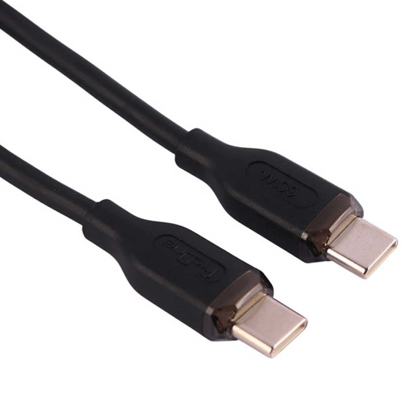 کابل دو سر تایپ سی 60 وات یک متری پرووان PCC121
