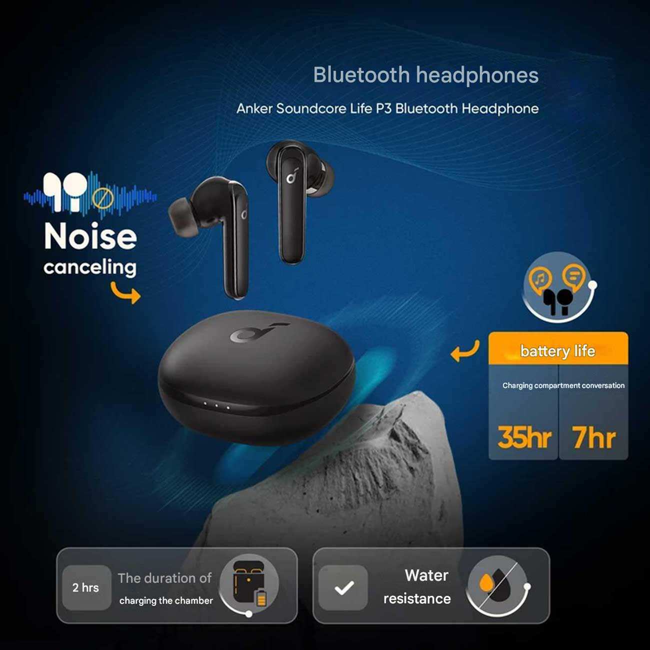هندزفری بلوتوثی 5.2 انکر ANKER P3i A3993022