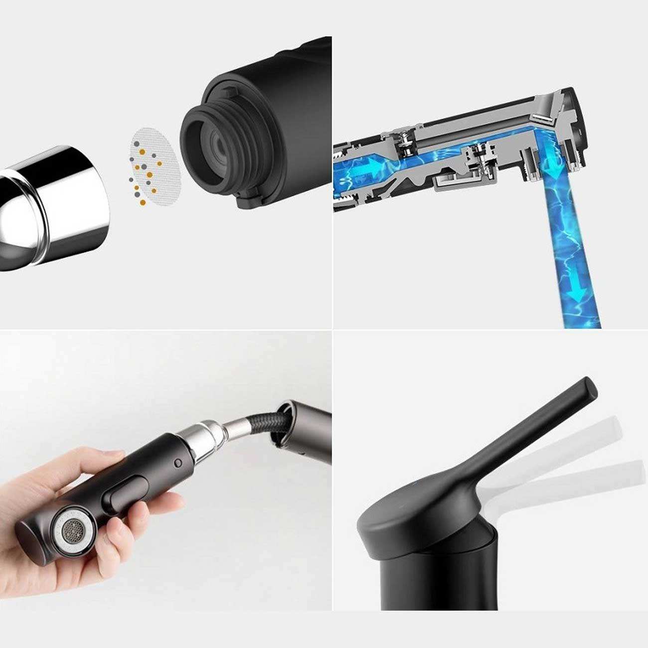 شیر روشویی اهرمی شیائومی 213*52*189 میلیمتری DXMP001