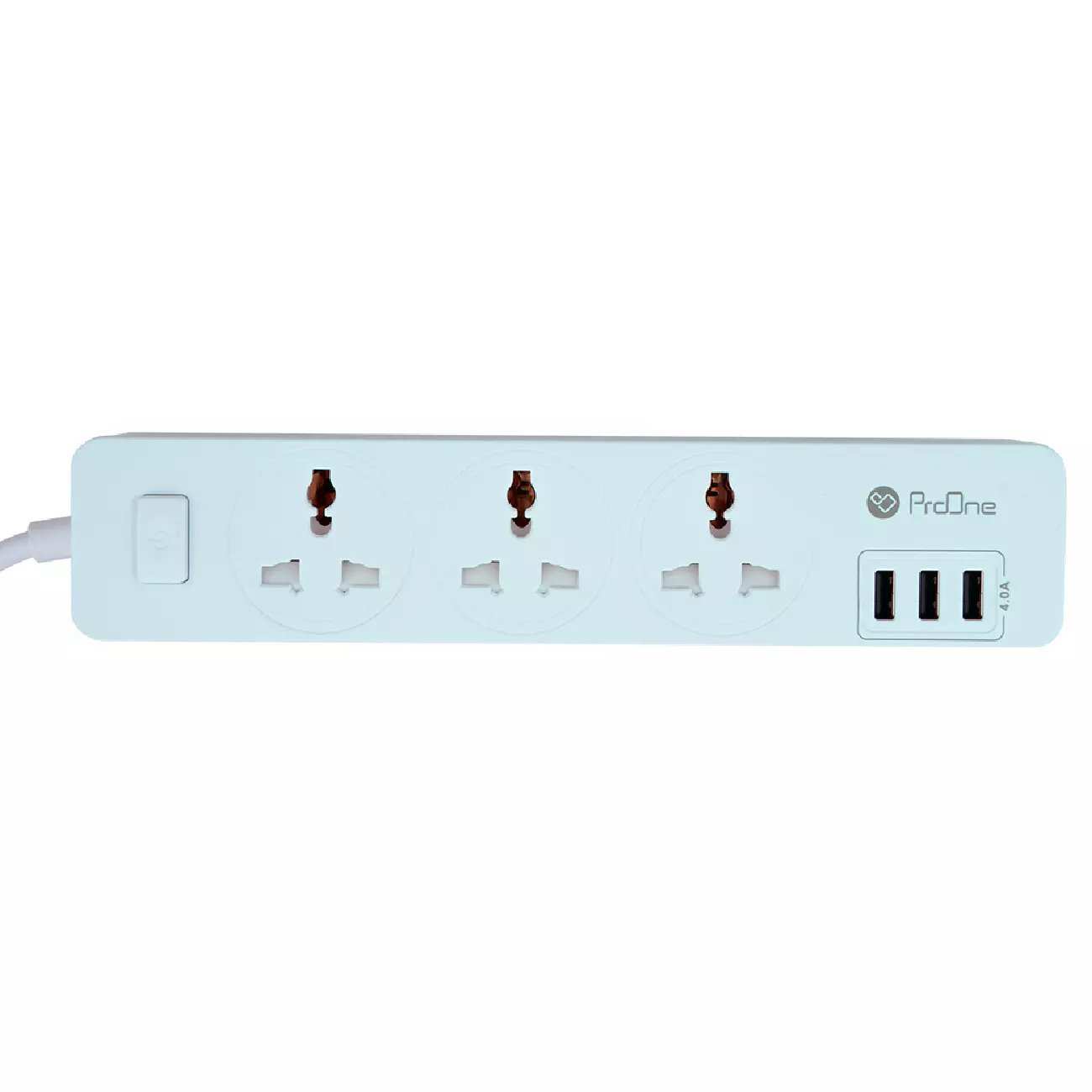 چند راهی برق ارت دار سه سوکت و سه یو اس بی پرووان PPS615U