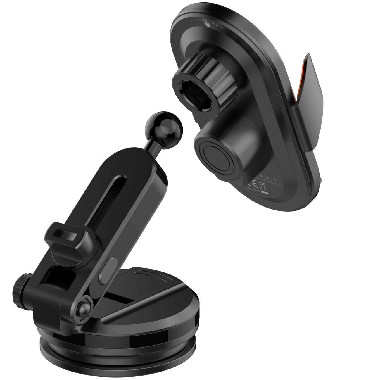 هولدر و شارژر بی سیم چرخشی 360 درجه داخل خودرو 15 وات الدنیو MA30-1