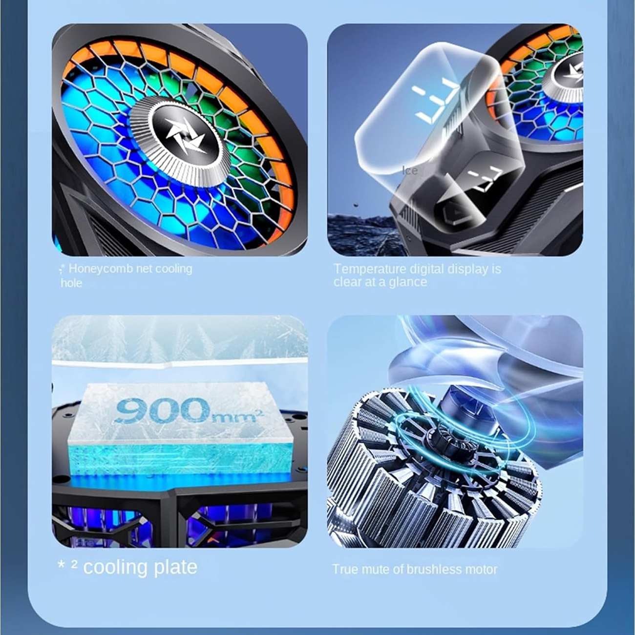 فن خنک کننده رادیاتوری گوشی موبایل ایکس او SL08