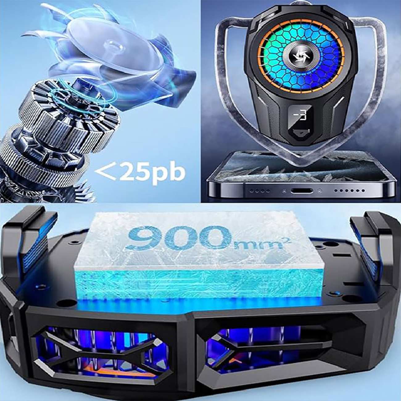 فن خنک کننده رادیاتوری گوشی موبایل ایکس او SL08