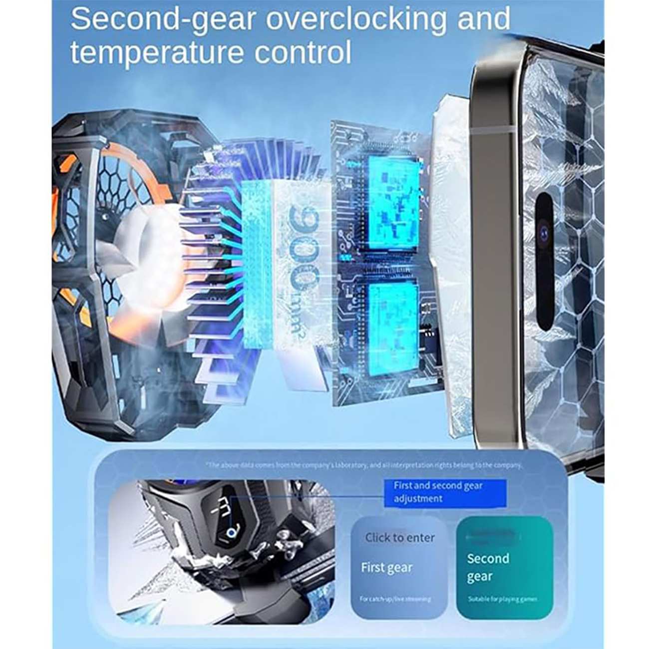 فن خنک کننده رادیاتوری گوشی موبایل ایکس او SL08