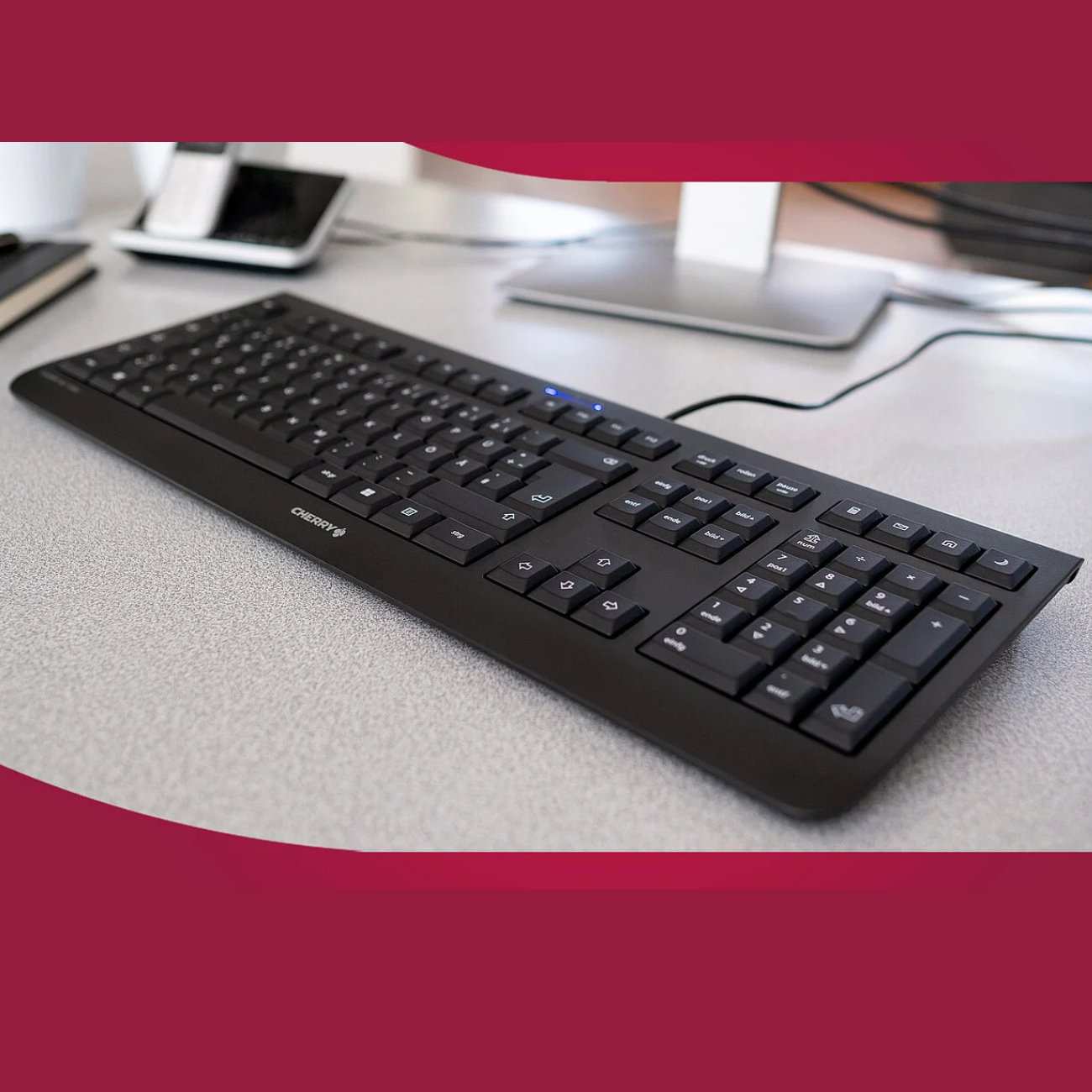 کیبورد سیمی USB چری KC 1000