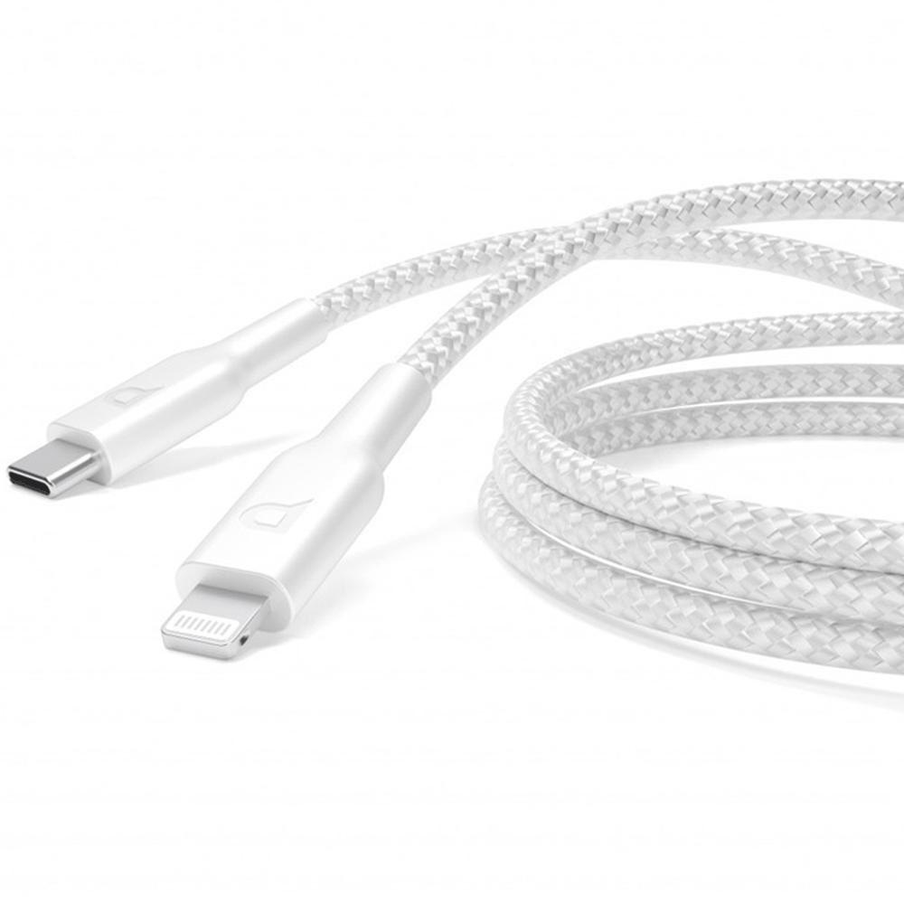 کابل شارژ سریع Type-C به Lightning دو متری 60 وات پاورولوژی P23BRCL2