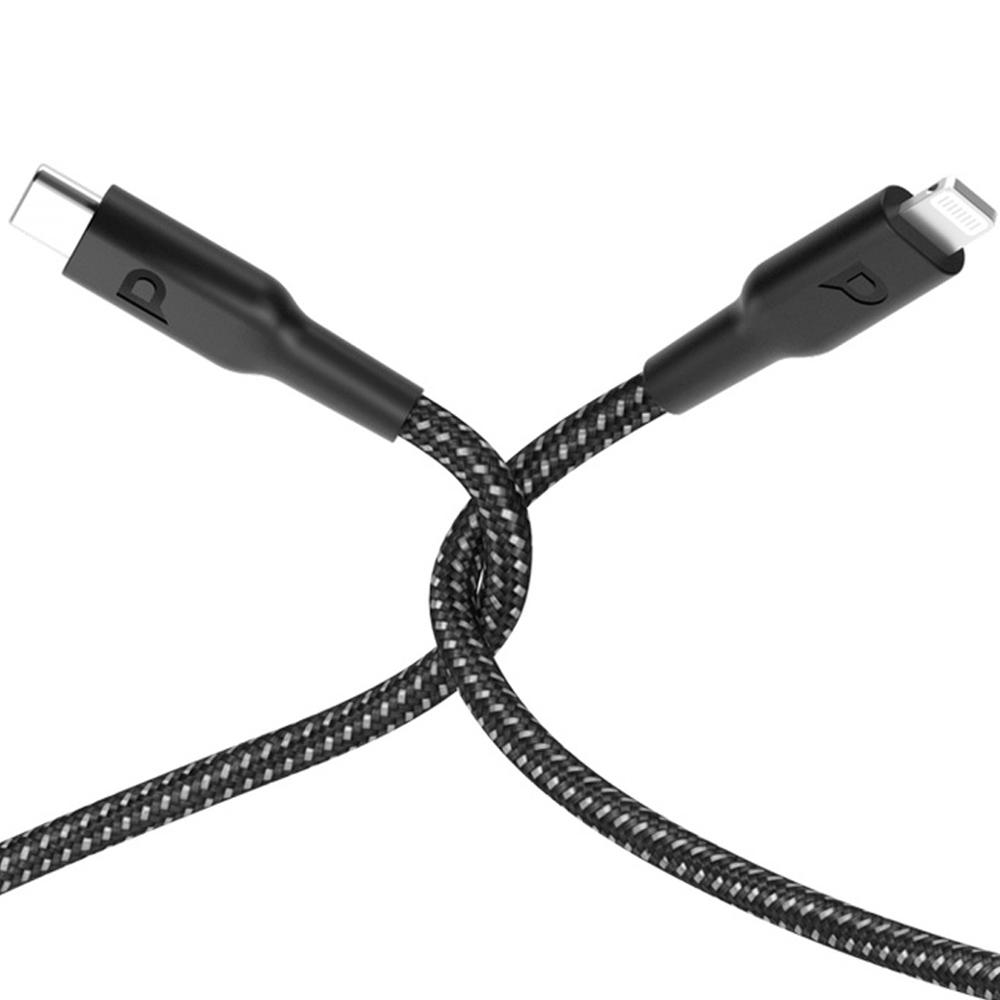 کابل شارژ سریع Type-C به Lightning دو متری 60 وات پاورولوژی P23BRCL2
