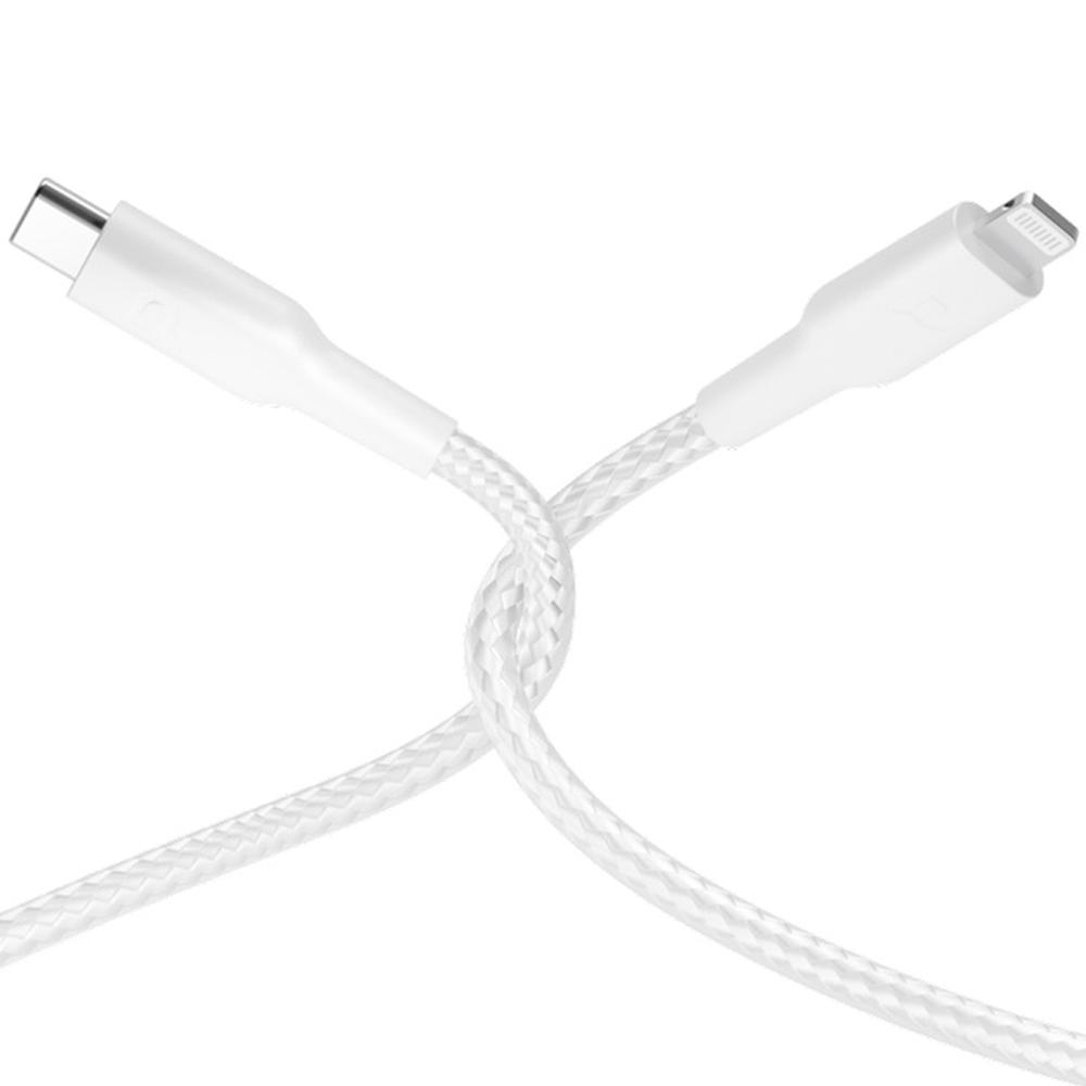 کابل شارژ سریع Type-C به Lightning دو متری 60 وات پاورولوژی P23BRCL2