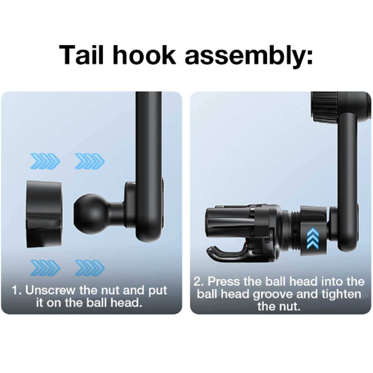 هولدر گوشی موبایل داخل خودرو دریچه کولری بیسوس BS-CM040