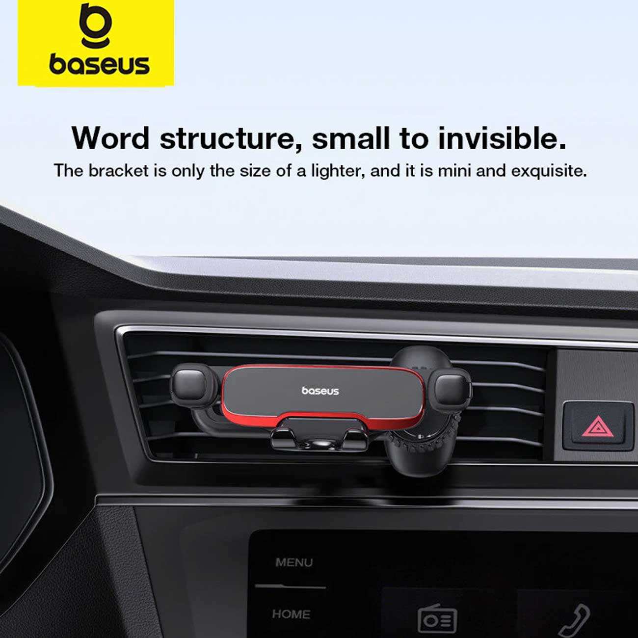 هولدر گوشی موبایل داخل خودرو دریچه کولری بیسوس BS-CM040