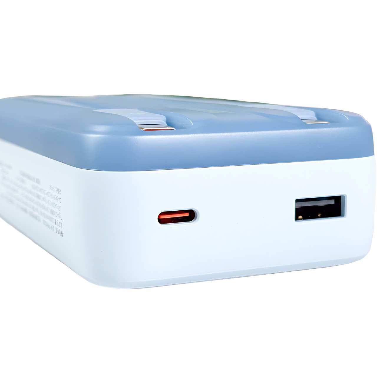 پاوربانک 20000 میلیآمپر 30 وات فست شارژ Type-C و USB-A بیسوس PPMD20C