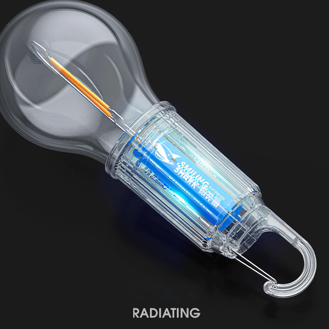 چراغ کمپینگ شارژی اسمایلینگ شارک LY8276-B