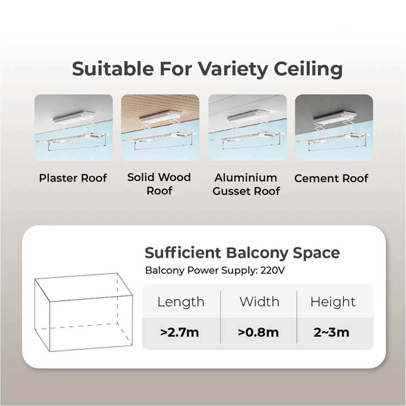 خشک کن لباس هوشمند میجیا شیائومی 1S B503CN