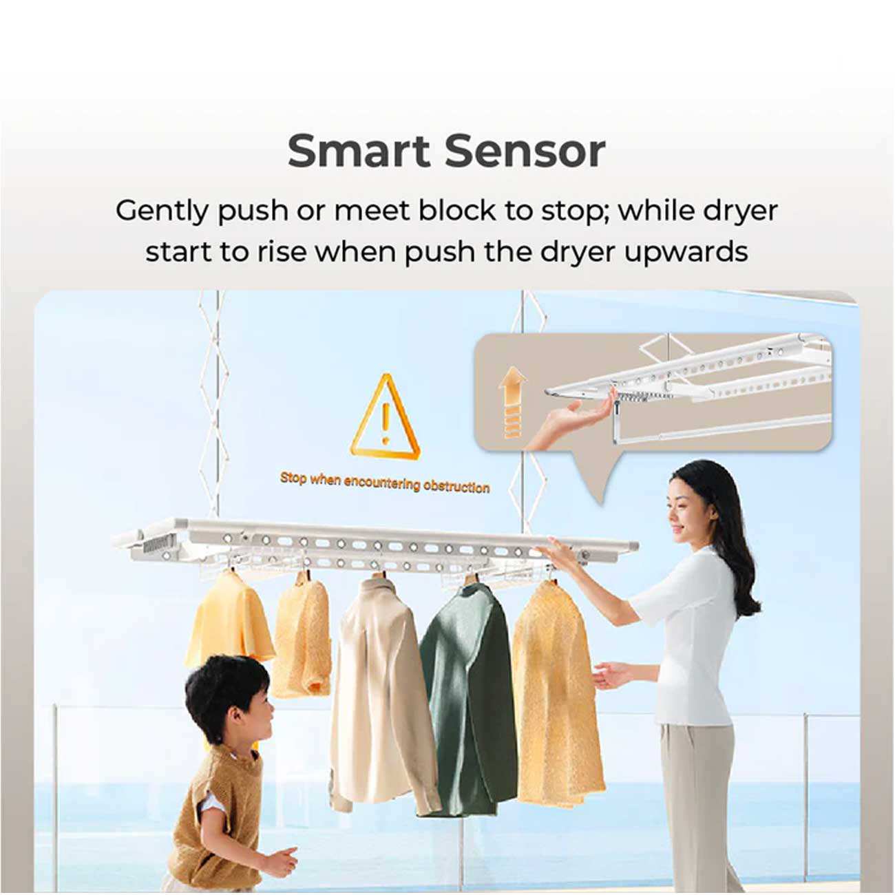 خشک کن لباس هوشمند میجیا شیائومی 1S B503CN