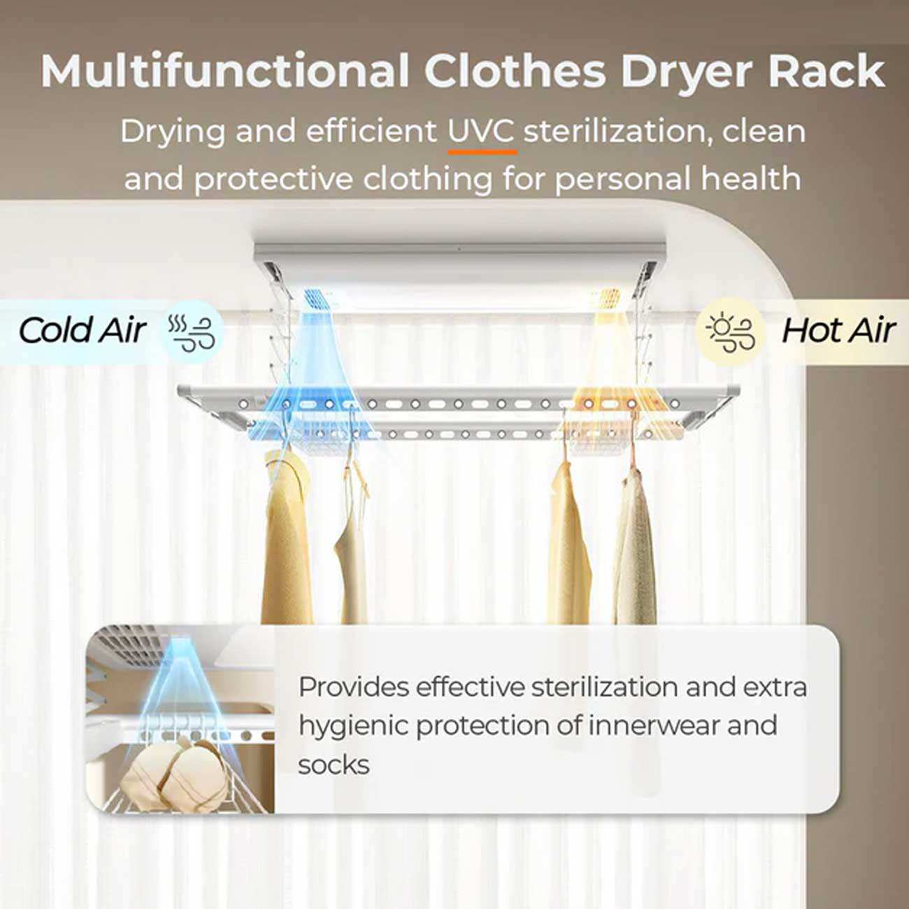 خشک کن لباس هوشمند میجیا شیائومی 1S B503CN