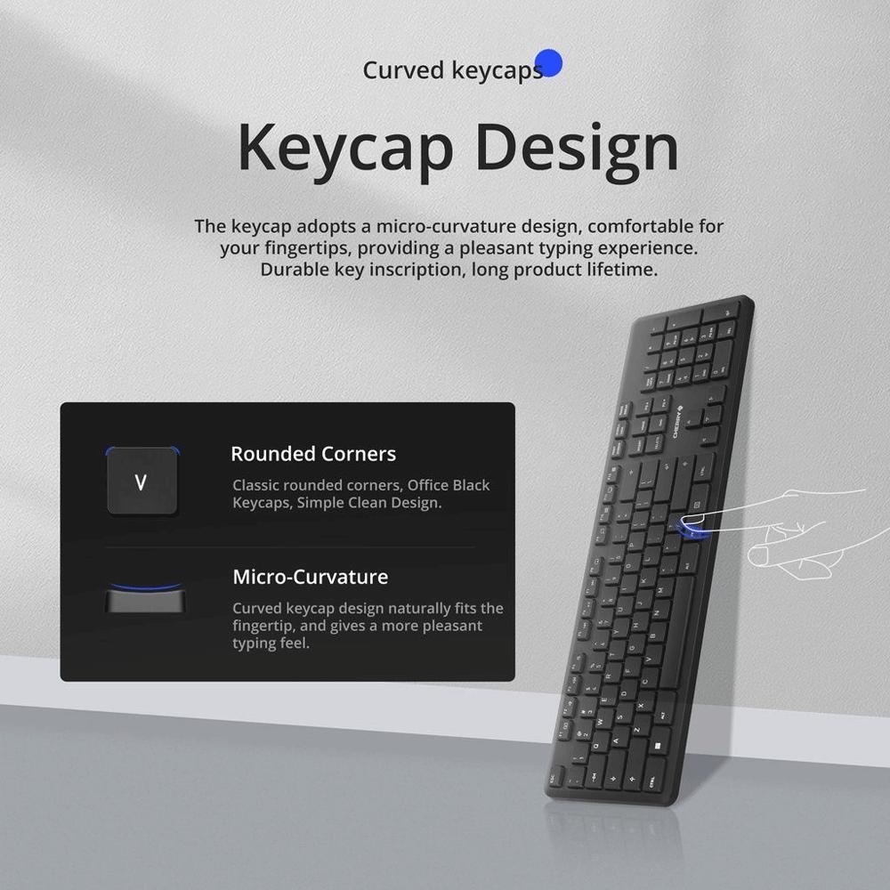 ست موس و کیبورد بی سیم چری DW-2300