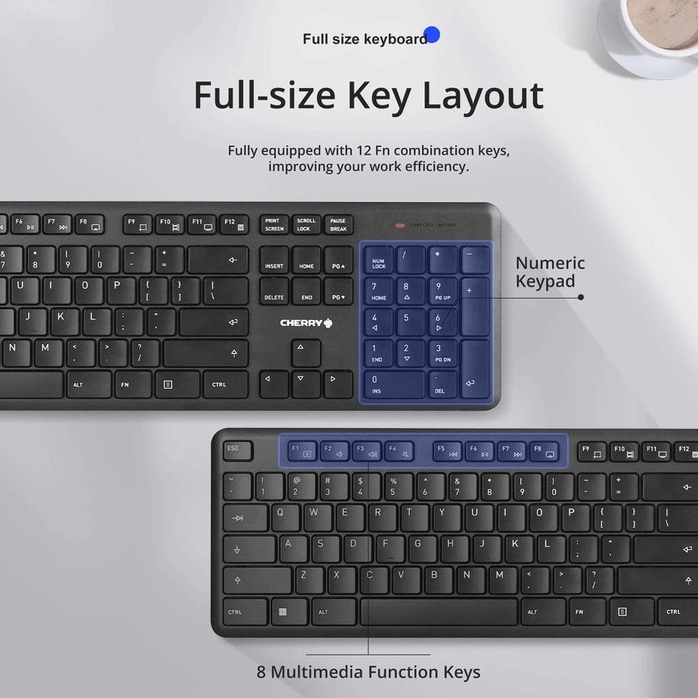 ست موس و کیبورد بی سیم چری DW-2300