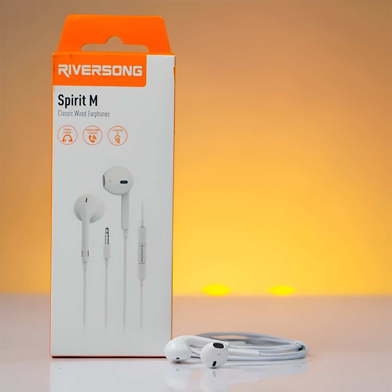 هندزفری جک 3.5 میلیمتری ریورسانگ Spirit M EA125