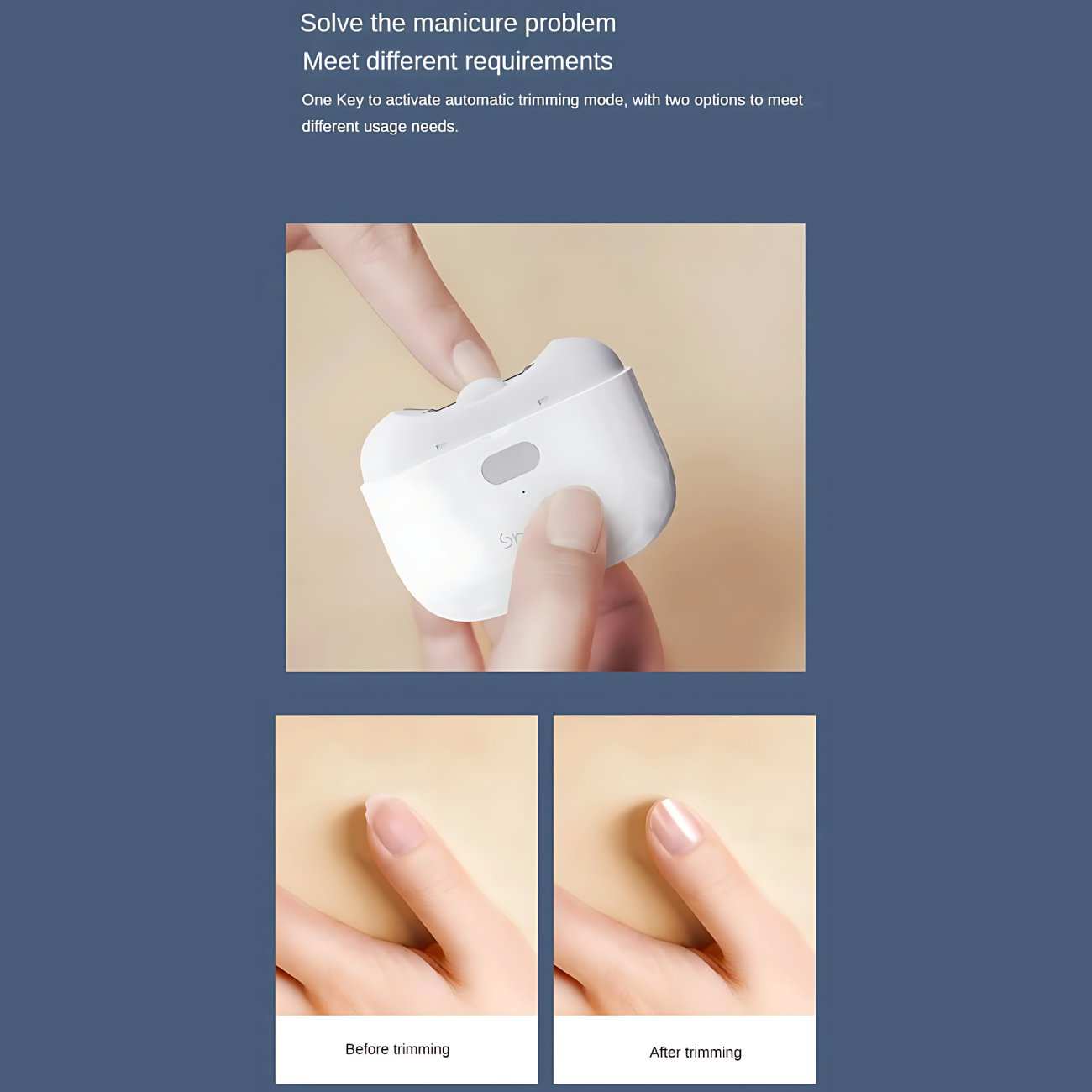 ناخن گیر شارژی شیائومی LQ-DDZJD03