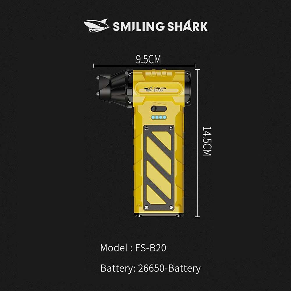جت فن دمنده قدرتمند ضد آب اسمایلینگ شارک FS-B20