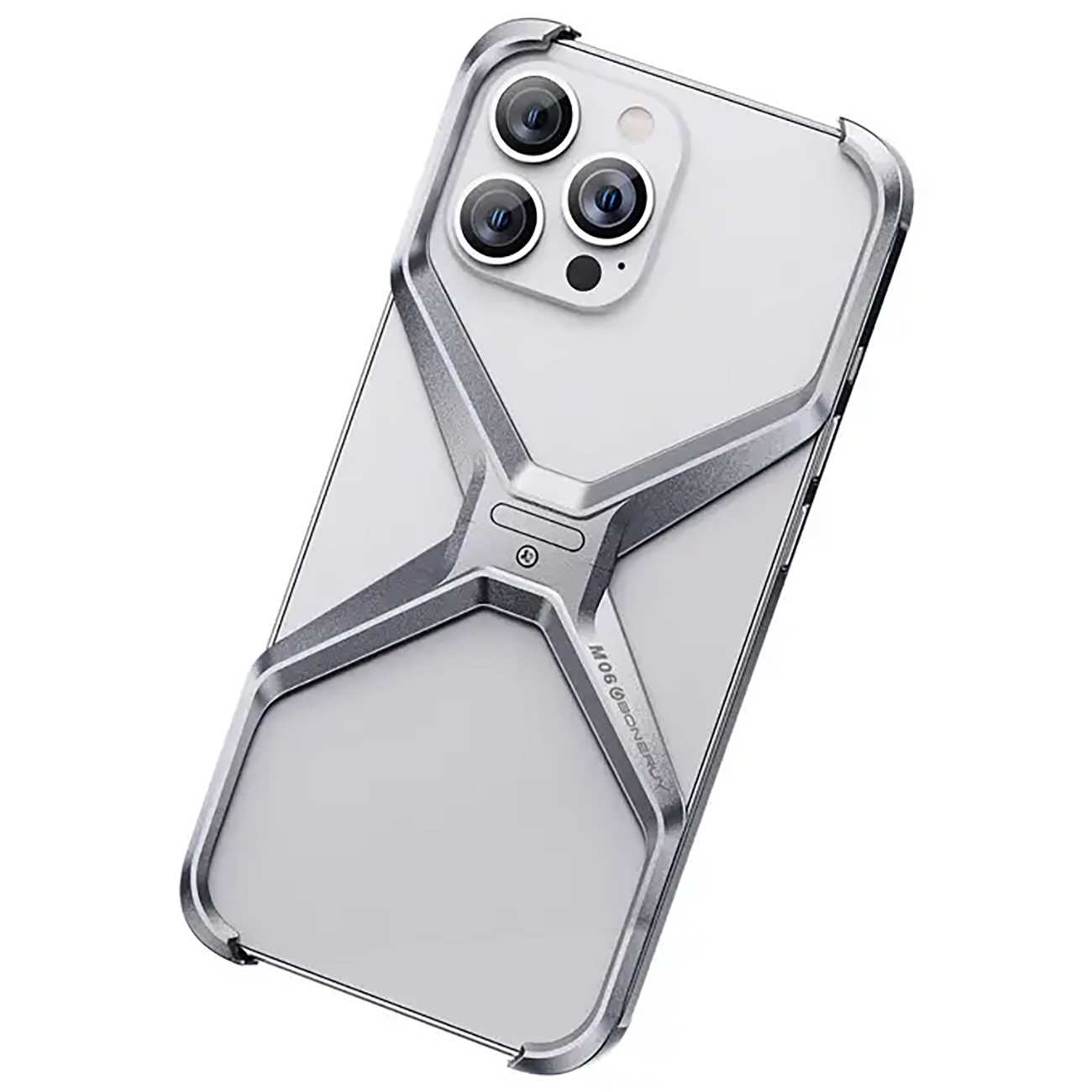 قاب محافظ فلزی ضد ضربه آیفون 16 پرومکس M06