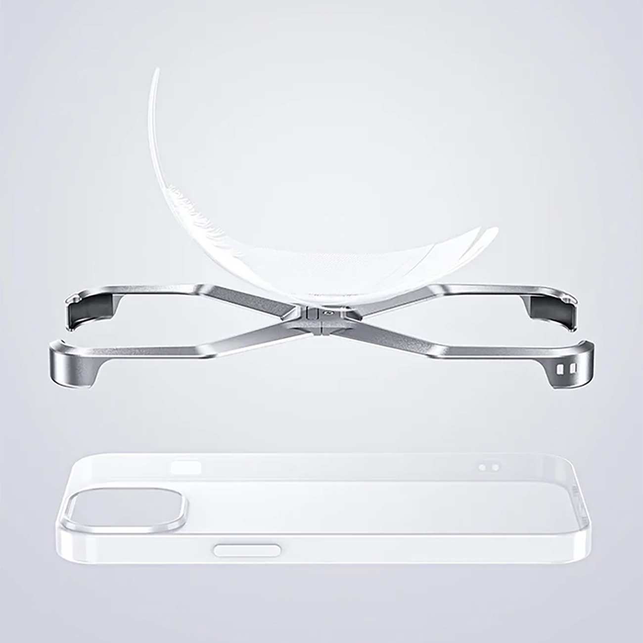 قاب محافظ فلزی ضد ضربه آیفون 16 پرومکس M06