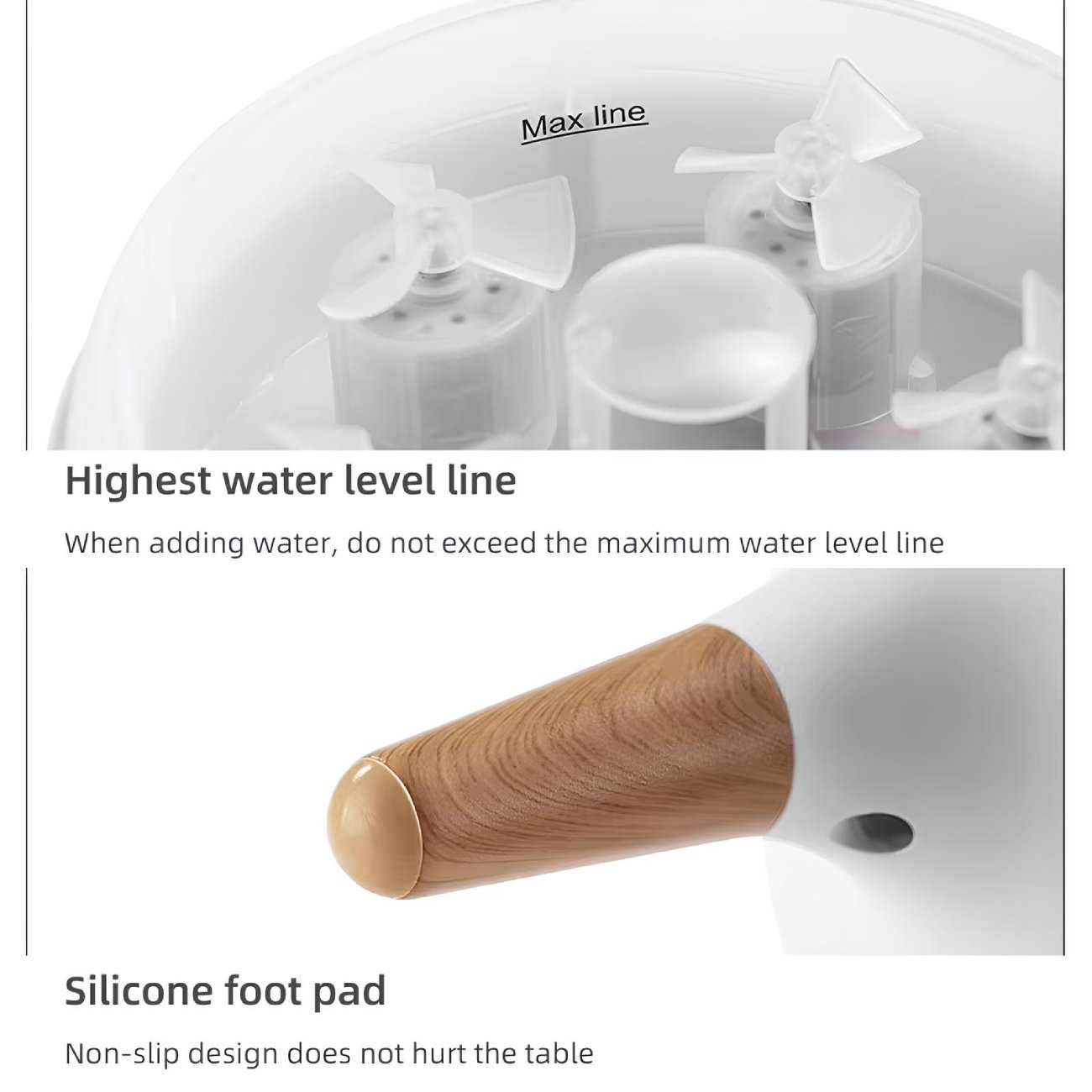 دستگاه رطوبت ساز و آروماتراپی طرح عروس دریایی V80