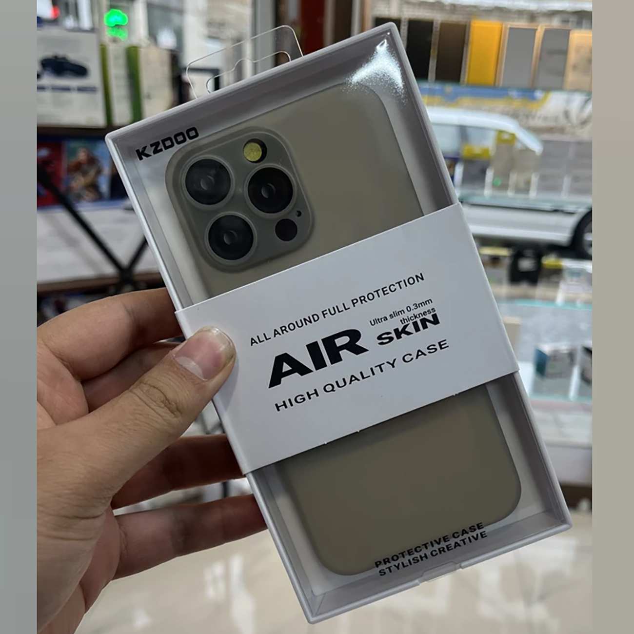 قاب محافظ آیفون 15 پرومکس کیزددو Air Skin