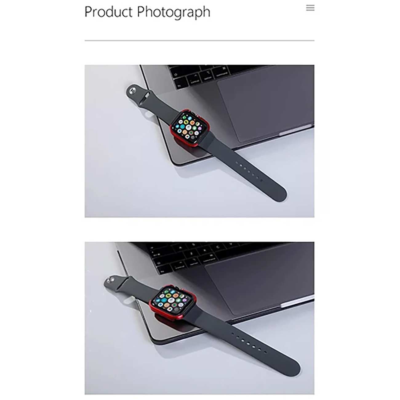 قاب محافظ اپل واچ 41 میلی متری کیدوو Defender