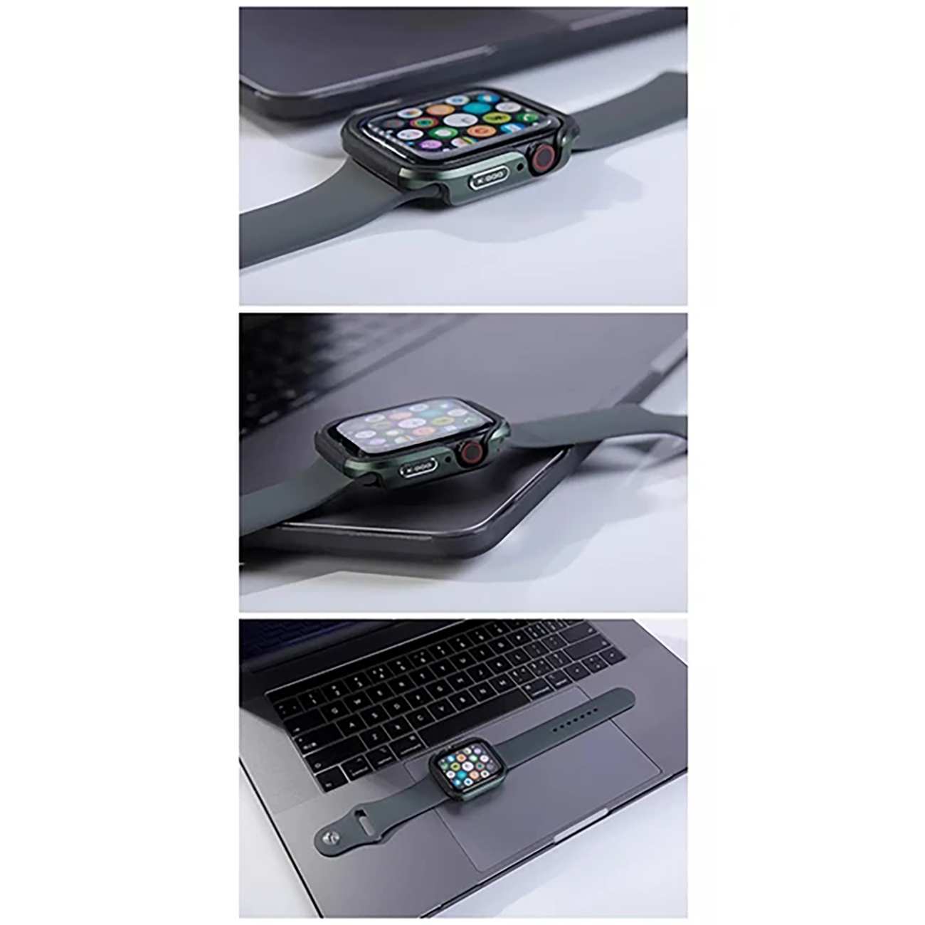 قاب محافظ اپل واچ 41 میلی متری کیدوو Defender