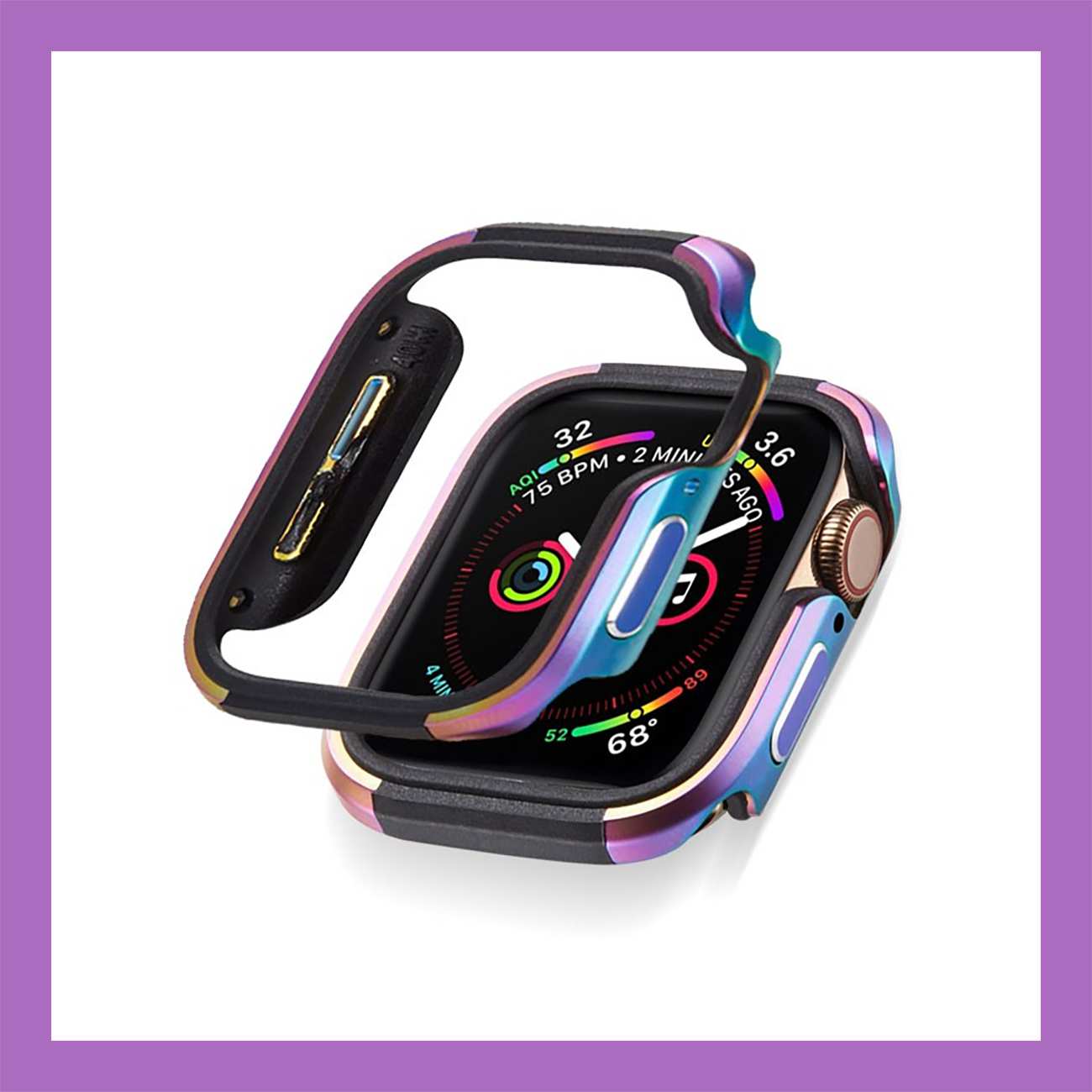 قاب محافظ اپل واچ 41 میلی متری کیدوو Defender