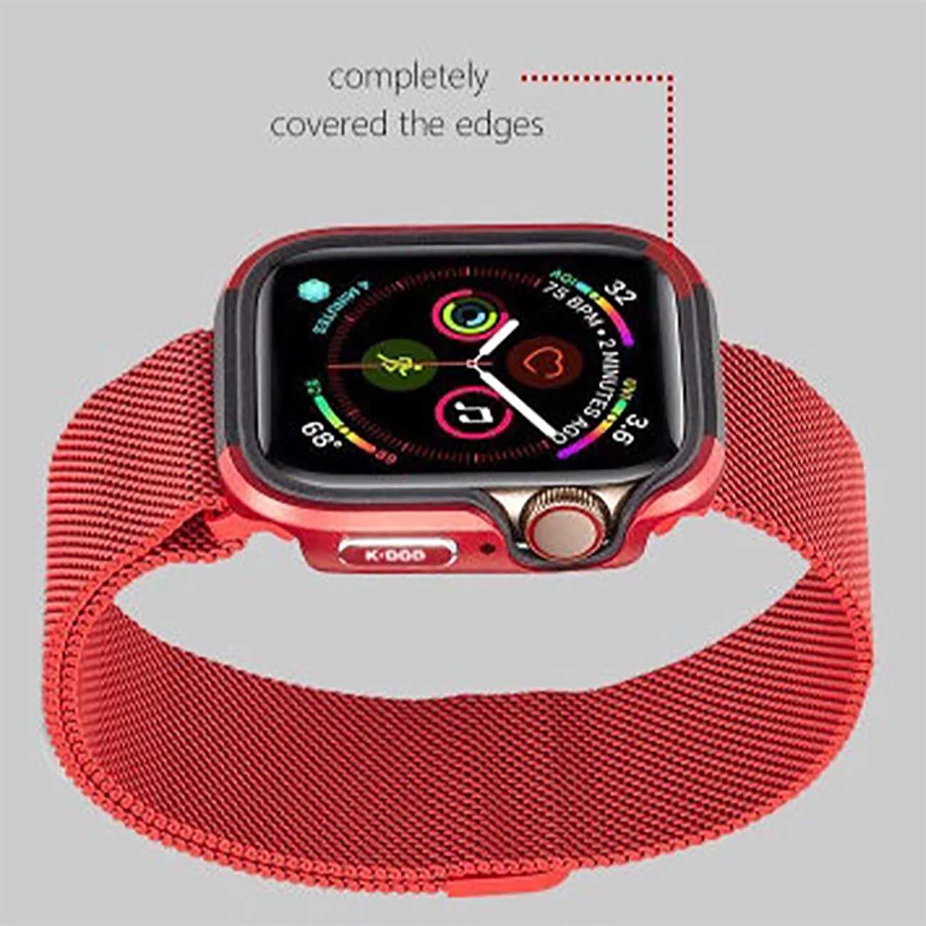 قاب محافظ اپل واچ 41 میلی متری کیدوو Defender