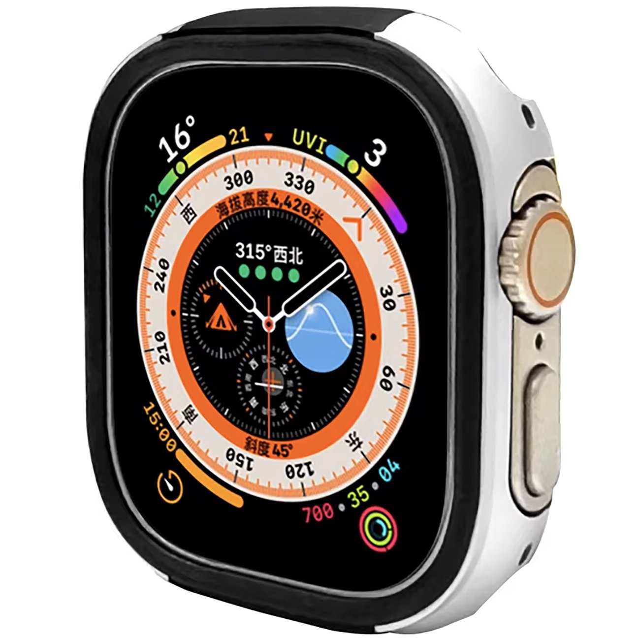 قاب محافظ اپل واچ 49 میلیمتری کیزددو Defender