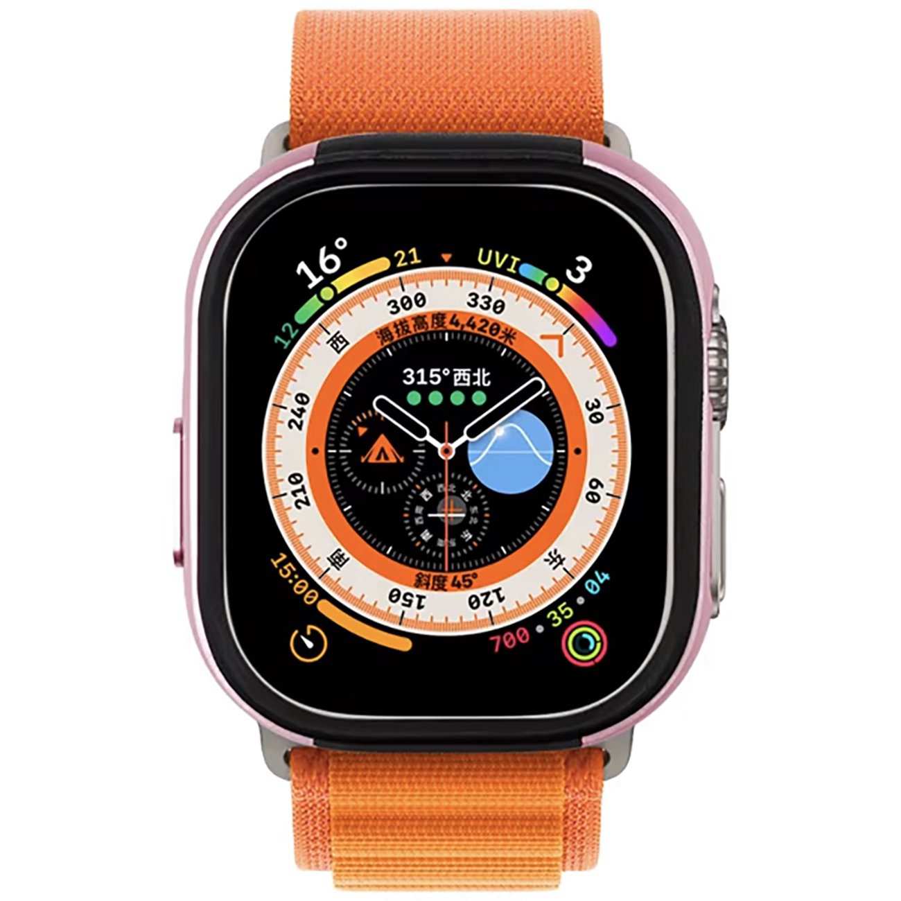 قاب محافظ اپل واچ 49 میلیمتری کیزددو Defender