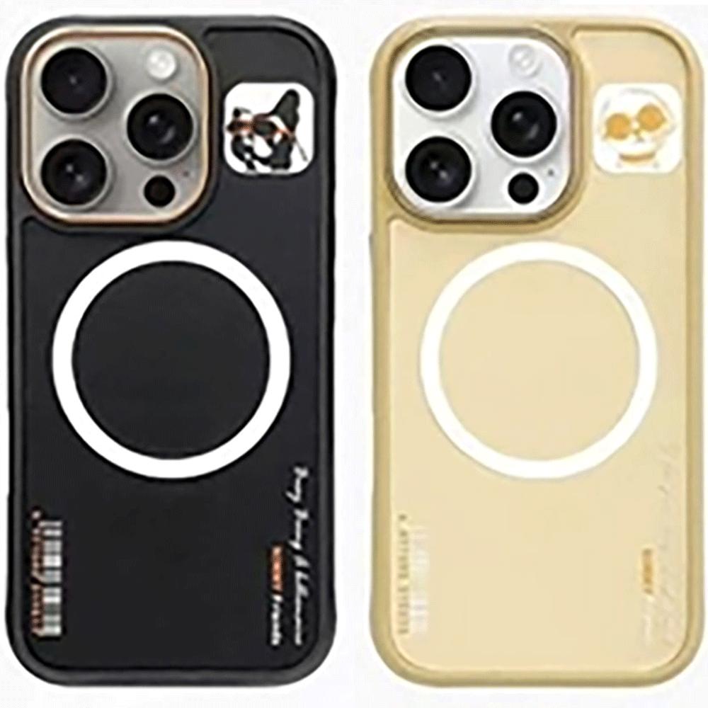 قاب محافظ گوشی آیفون 16 با طرح حیوانات نیمی