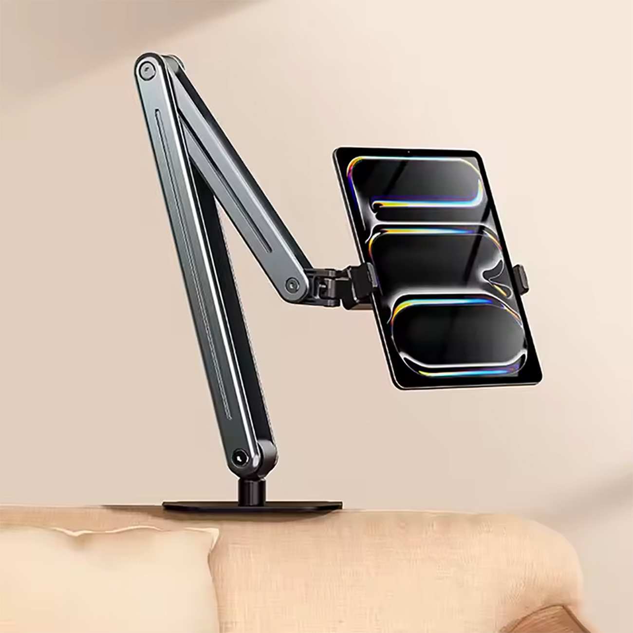 هولدر تبلت و گوشی موبایل قابل اتصال به لبه میز و تخت بونرویP96T