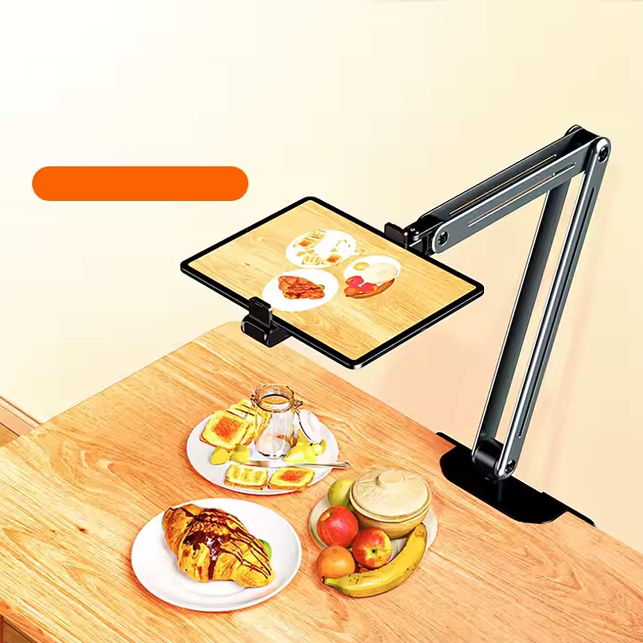 هولدر تبلت و گوشی موبایل قابل اتصال به لبه میز و تخت بونرویP96T