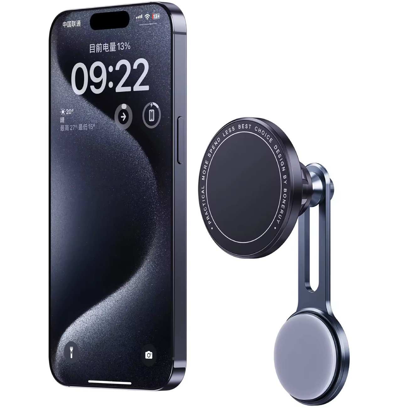 هولدر مگنتی چرخشی 360 درجه داخل خودرو و لپ تاپ بونروی Z19