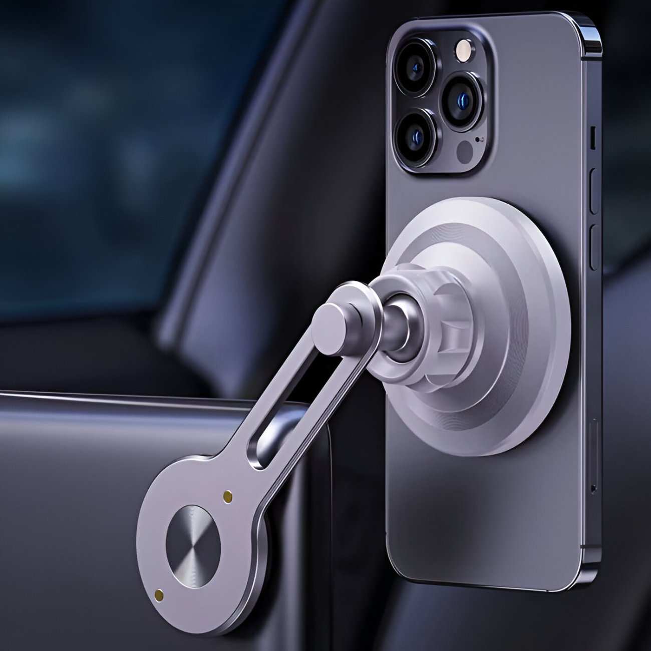 هولدر مگنتی چرخشی 360 درجه داخل خودرو و لپ تاپ بونروی Z19